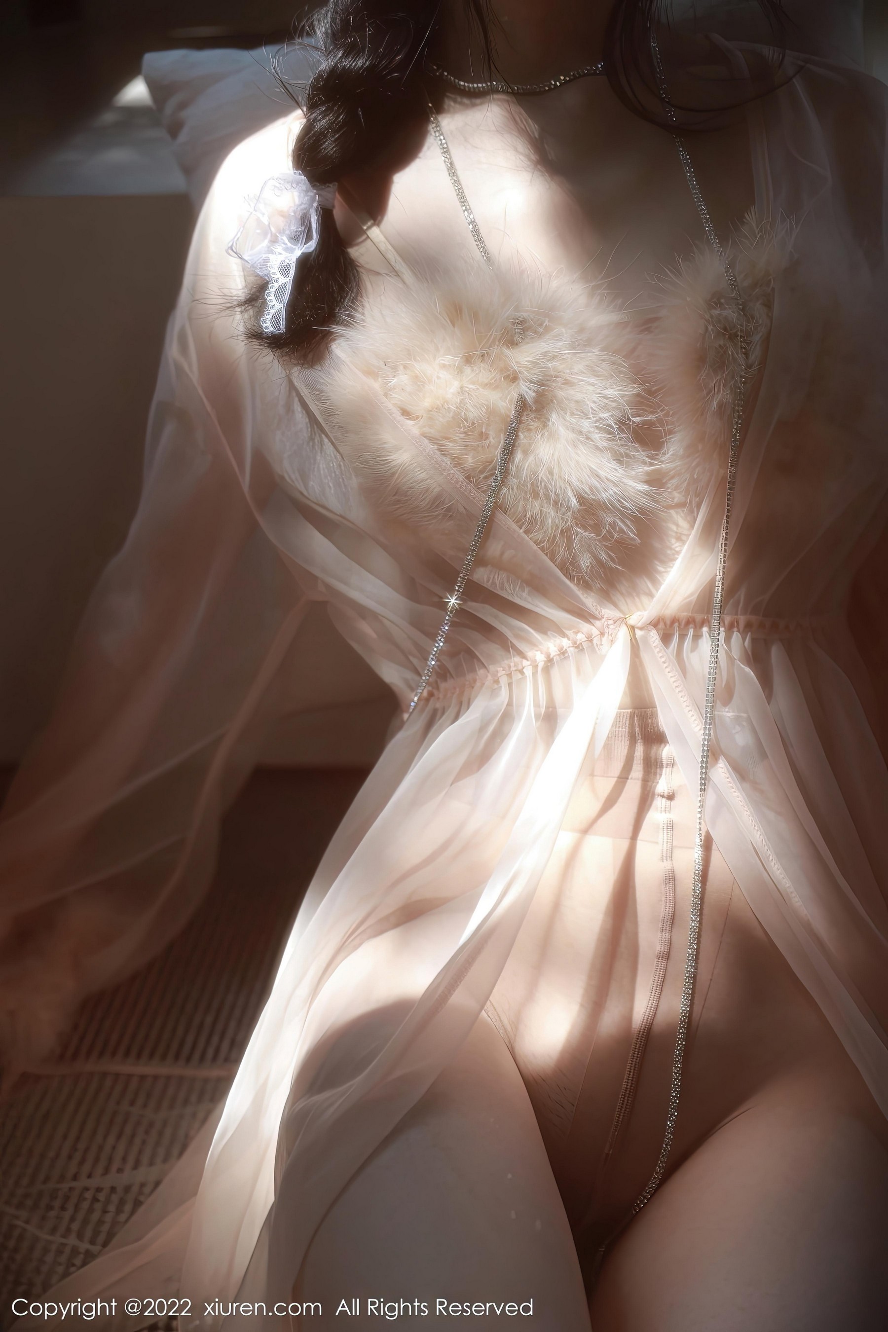 [XiuRen秀人网]2022.11.02 NO.5796 谢晚晚 粉色透视睡衣与情趣内衣加肉丝美腿性感私房写真集Xiuren秀人写真高清美女套图写真下载-看套图看套图