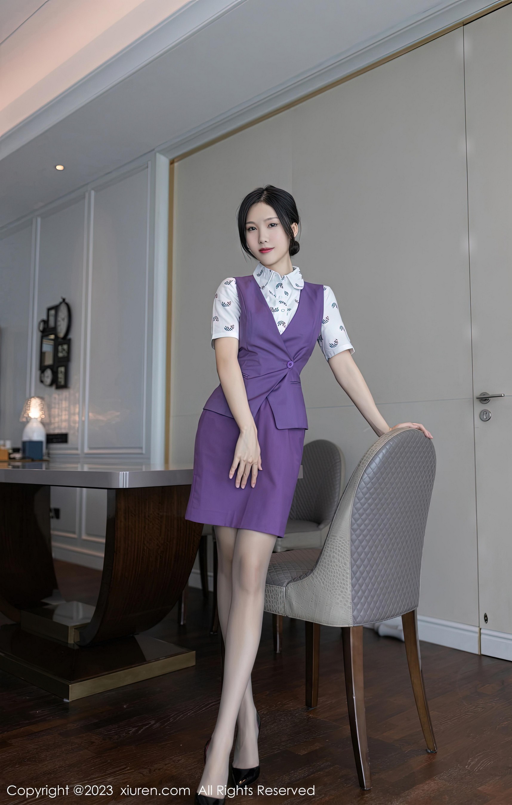 [Xiuren秀人网]2023.01.04 NO.6084 性感空姐 利世 紫色制服与内衣加肉丝美腿私房写真集Xiuren秀人写真高清美女套图写真下载-看套图秀人网论坛Xiuren秀人写真高清美女套图写真下载-看套图免费套图Xiuren秀人写真高清美女套图写真下载-看套图看套图