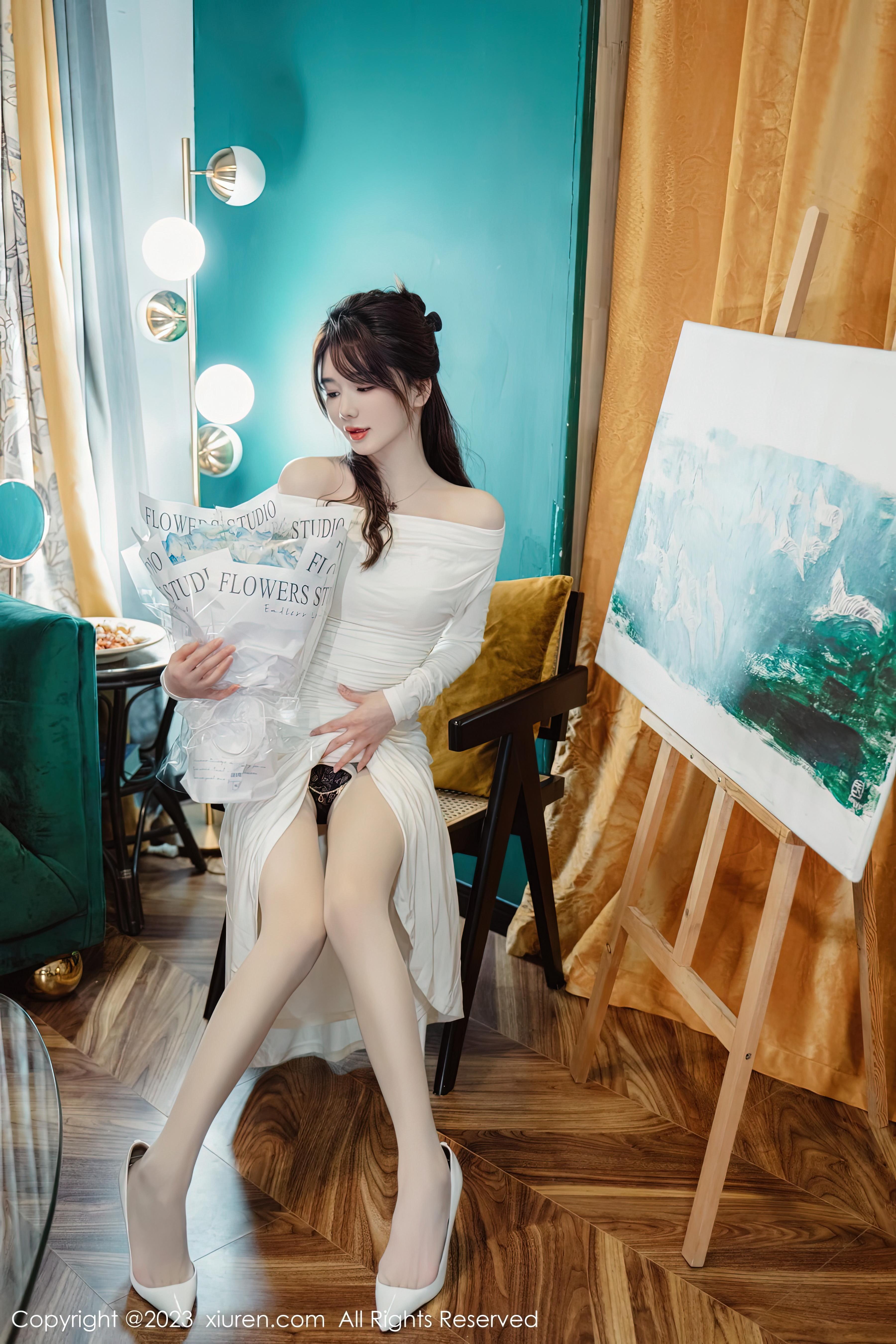 [XiuRen秀人网]2023.01.29 NO.6182 婠婠么 白色抹胸礼服裙与蕾丝内衣加白色丝袜美腿性感私房写真集Xiuren秀人写真高清美女套图写真下载-看套图秀人网论坛Xiuren秀人写真高清美女套图写真下载-看套图免费套图Xiuren秀人写真高清美女套图写真下载-看套图看套图